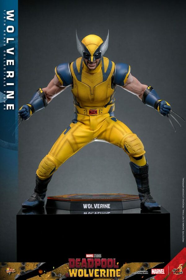 MARVEL – Figurine 1/6 Movie Masterpiece Wolverine (Deadpool & Wolverine) 31 cm – Image 9