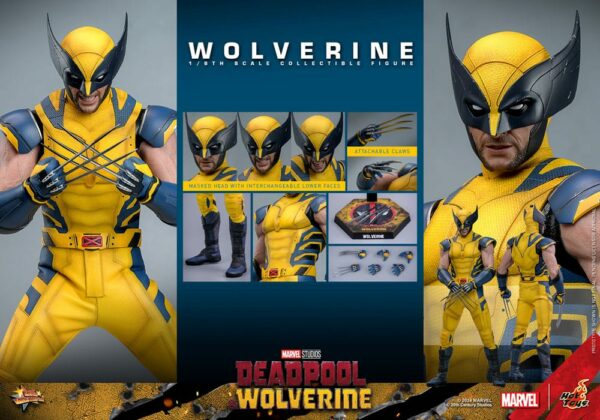 MARVEL – Figurine 1/6 Movie Masterpiece Wolverine (Deadpool & Wolverine) 31 cm – Image 18