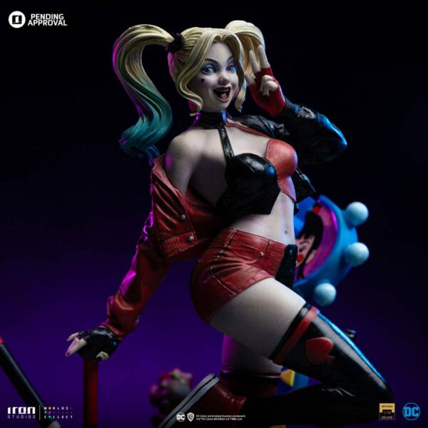 DC COMICS – Statuette 1/10 Art Scale Deluxe Harley Quinn (Gotham City Sirens) 22 cm – Image 11