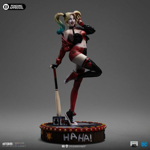 DC COMICS – Statuette 1/10 Art Scale Harley Quinn (Gotham City Sirens) 22 cm – Image 2