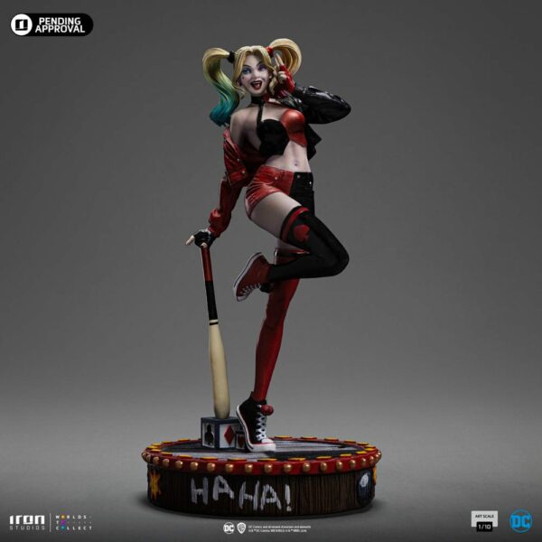 DC COMICS – Statuette 1/10 Art Scale Harley Quinn (Gotham City Sirens) 22 cm – Image 3