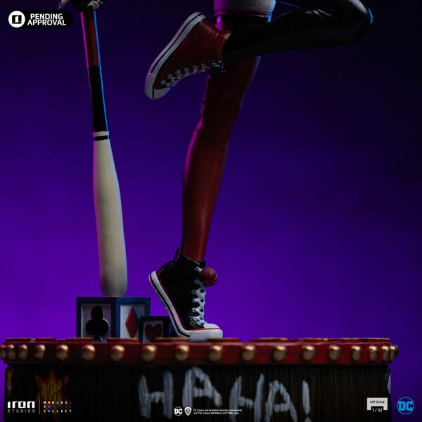 DC COMICS – Statuette 1/10 Art Scale Harley Quinn (Gotham City Sirens) 22 cm – Image 6