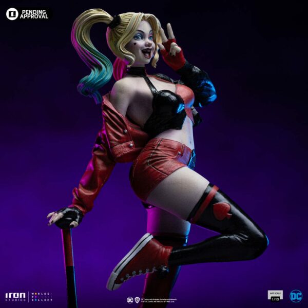 DC COMICS – Statuette 1/10 Art Scale Harley Quinn (Gotham City Sirens) 22 cm – Image 7