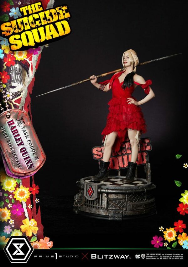 DC COMICS – Statuette 1/3 Harley Quinn The Suicide Squad Bonus Version 71 cm – Image 3