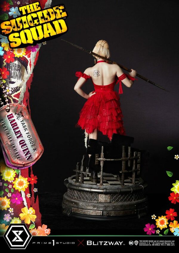 DC COMICS – Statuette 1/3 Harley Quinn The Suicide Squad Bonus Version 71 cm – Image 5