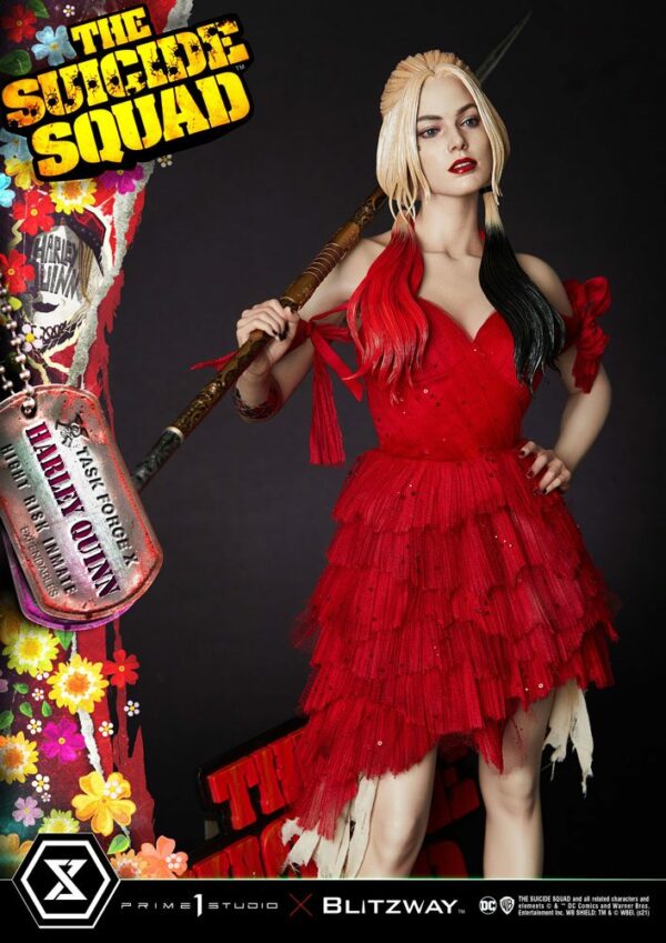 DC COMICS – Statuette 1/3 Harley Quinn The Suicide Squad Bonus Version 71 cm – Image 10