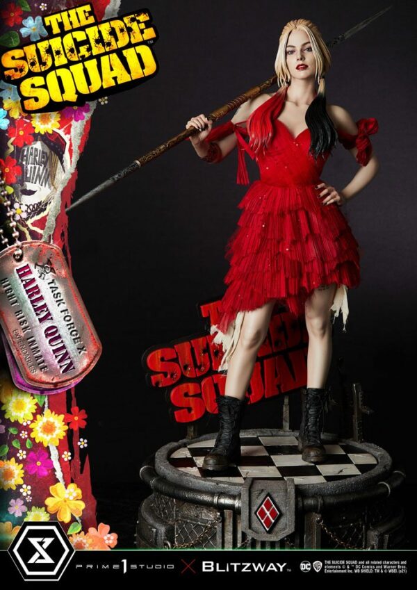 DC COMICS – Statuette 1/3 Harley Quinn The Suicide Squad Bonus Version 71 cm – Image 12