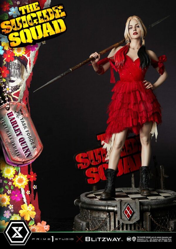 DC COMICS – Statuette 1/3 Harley Quinn The Suicide Squad Bonus Version 71 cm – Image 13