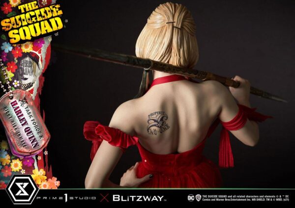 DC COMICS – Statuette 1/3 Harley Quinn The Suicide Squad Bonus Version 71 cm – Image 17