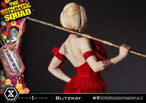DC COMICS – Statuette 1/3 Harley Quinn The Suicide Squad Bonus Version 71 cm – Image 20