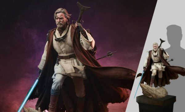 STAR WARS – Statuette Obi-Wan Kenobi 53 cm (Star Wars Mythos) – Image 3