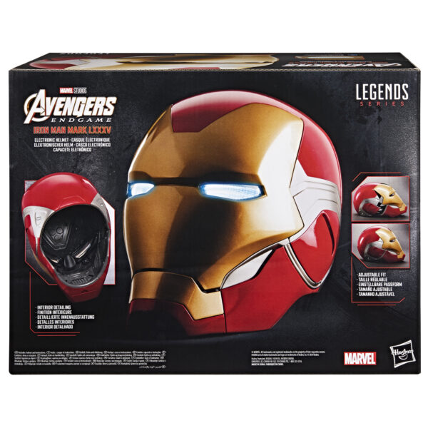 Marvel Legends – Réplique 1/1 Casque Iron Man Électronique Avengers Endgame – Image 3