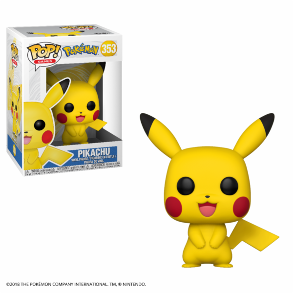 Pikachu – Figurine Pokémon Funko POP! n°353 – Image 2