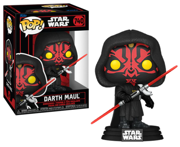 Dark Maul – Figurine Star Wars Dark Side Funko POP! n°740 – Image 2