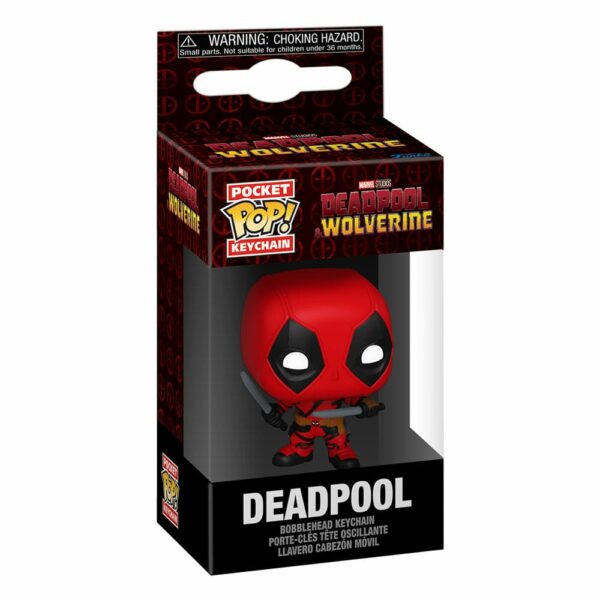 MARVEL – Porte-clés Deadpool (Deadpool & Wolverine) Pocket POP! – Image 2