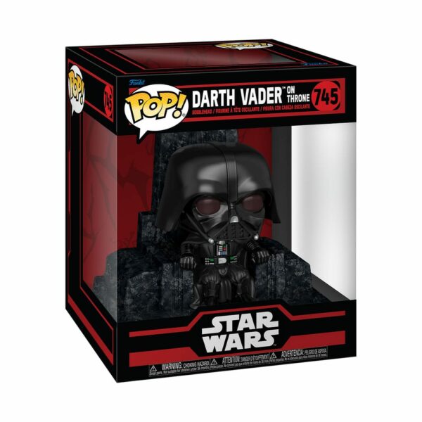 Dark Vador on Throne - Figurine Star Wars Dark Side Deluxe Funko POP! n°745 – Image 2