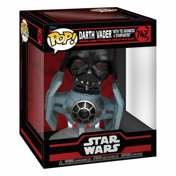 Dark Vador dans Chasseur TIE – Figurine Star Wars Dark Side POP! Rides Deluxe n°742 – Image 2