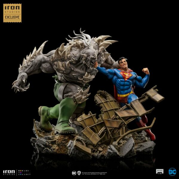 DC COMICS – Statuette BDS Art Scale 1/10 Superman vs Doomsday 30 cm – Image 3