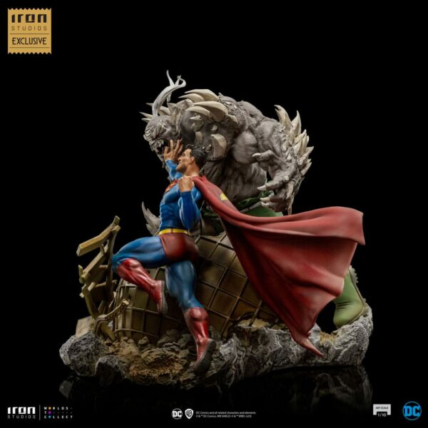 DC COMICS – Statuette BDS Art Scale 1/10 Superman vs Doomsday 30 cm – Image 6