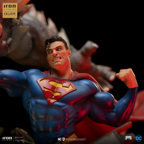 DC COMICS – Statuette BDS Art Scale 1/10 Superman vs Doomsday 30 cm – Image 7
