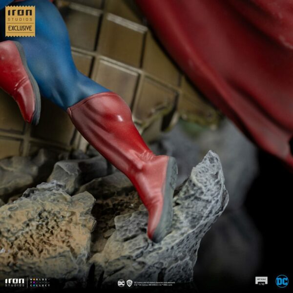 DC COMICS – Statuette BDS Art Scale 1/10 Superman vs Doomsday 30 cm – Image 11