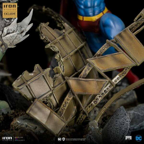 DC COMICS – Statuette BDS Art Scale 1/10 Superman vs Doomsday 30 cm – Image 13
