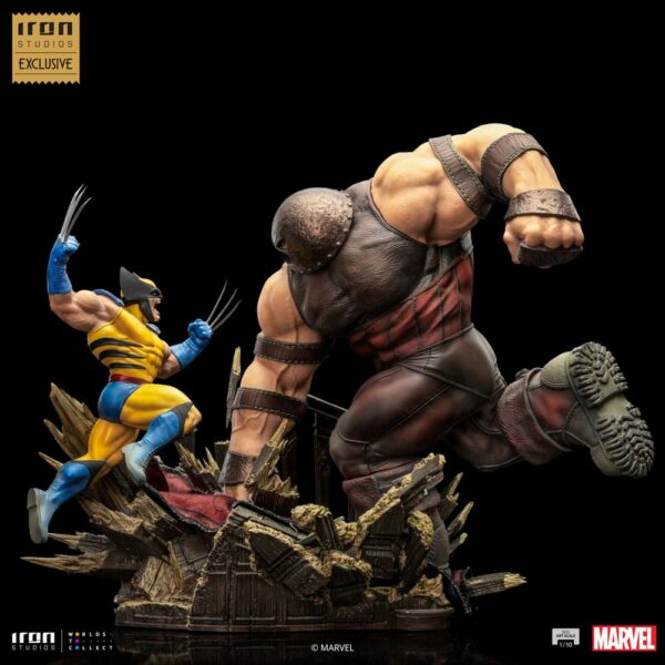 MARVEL - Statuette BDS Art Scale 1/10 Wolverine vs Juggernaut 30 cm – Image 2