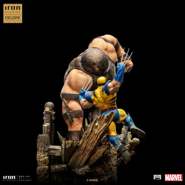 MARVEL - Statuette BDS Art Scale 1/10 Wolverine vs Juggernaut 30 cm – Image 6
