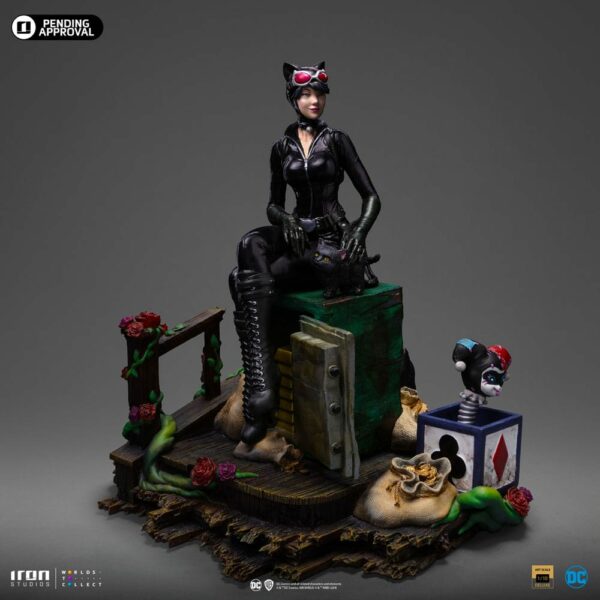 DC COMICS – Statuette 1/10 Art Scale Deluxe Catwoman (Gotham City Sirens) 21 cm – Image 2