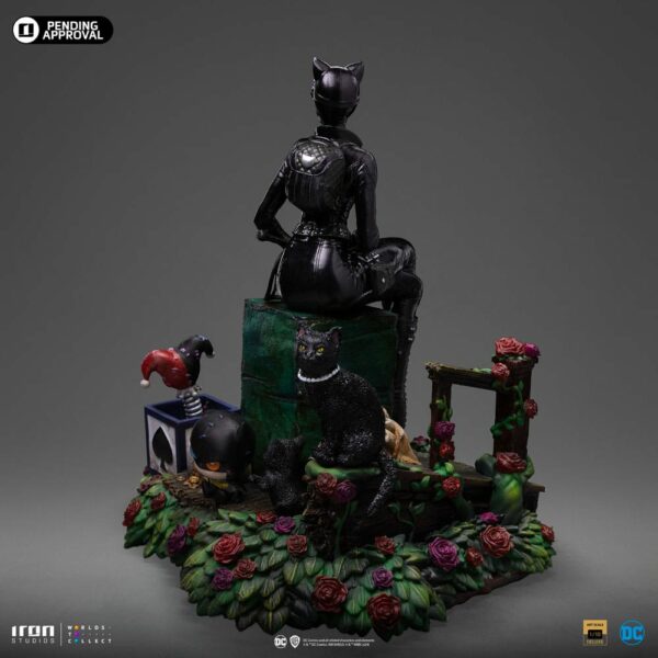 DC COMICS – Statuette 1/10 Art Scale Deluxe Catwoman (Gotham City Sirens) 21 cm – Image 3