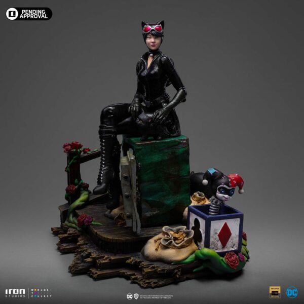 DC COMICS – Statuette 1/10 Art Scale Deluxe Catwoman (Gotham City Sirens) 21 cm – Image 4