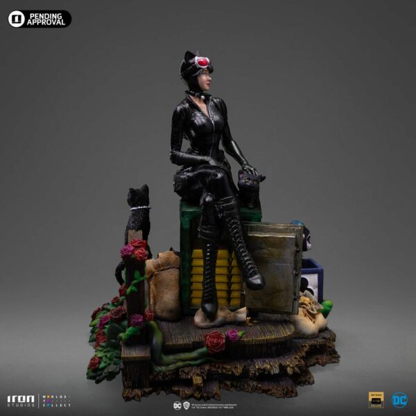 DC COMICS – Statuette 1/10 Art Scale Deluxe Catwoman (Gotham City Sirens) 21 cm – Image 5