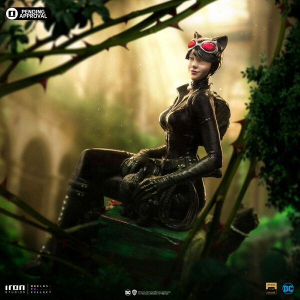 DC COMICS – Statuette 1/10 Art Scale Deluxe Catwoman (Gotham City Sirens) 21 cm – Image 6
