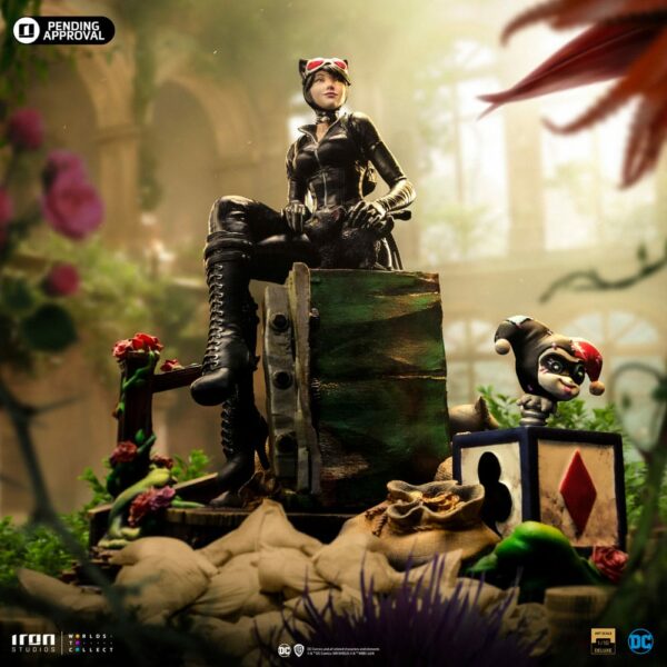 DC COMICS – Statuette 1/10 Art Scale Deluxe Catwoman (Gotham City Sirens) 21 cm – Image 7