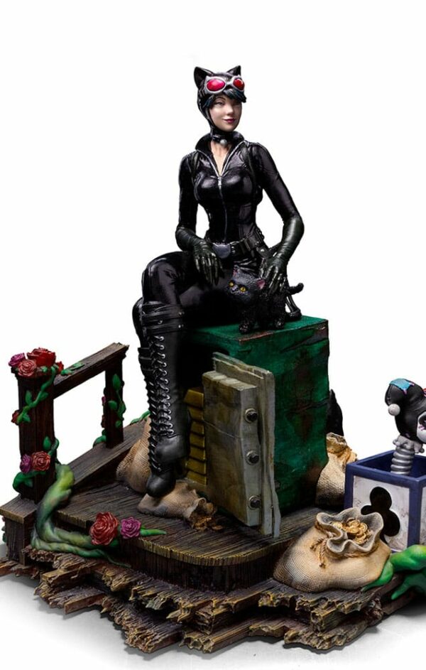 DC COMICS – Statuette 1/10 Art Scale Deluxe Catwoman (Gotham City Sirens) 21 cm – Image 10