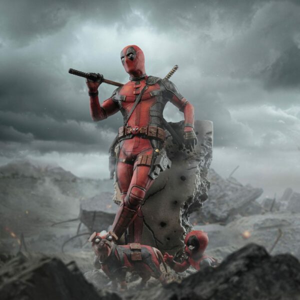 MARVEL – Statuette 1/10 Art Scale Deluxe Deadpool (Deadpool & Wolverine) 21 cm – Image 3