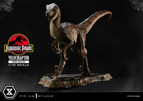 JURASSIC PARK – Statuette 1/10 Prime Collectibles Vélociraptor Open Mouth 19 cm – Image 2