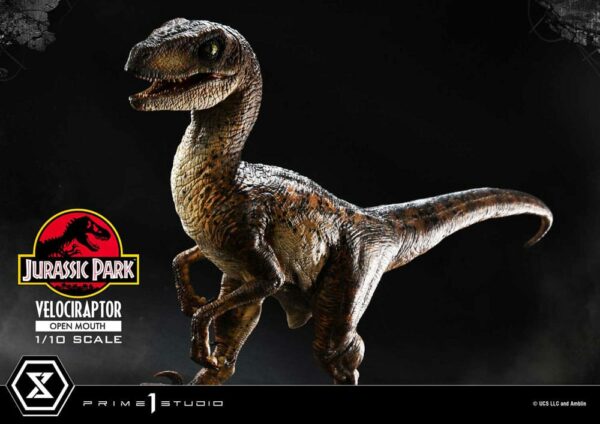 JURASSIC PARK – Statuette 1/10 Prime Collectibles Vélociraptor Open Mouth 19 cm – Image 22
