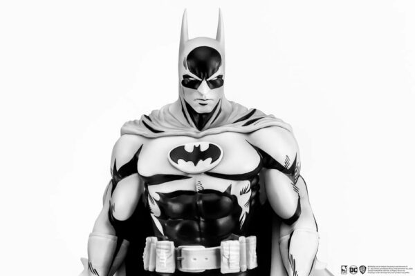 DC COMICS – Statuette 1/8 Batman PX  Black & White Version 30 cm – Image 9