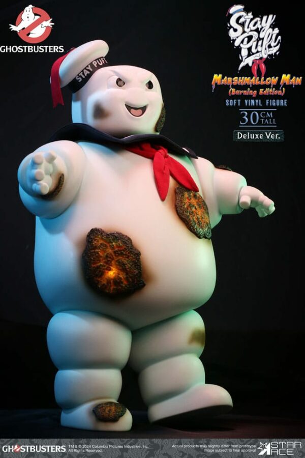 S.O.S FANTÔMES – Statuette Ghostbusters Soft Vinyl Bibendum Chamallow Burning Edition Deluxe 30 cm – Image 6
