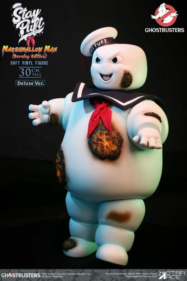 S.O.S FANTÔMES – Statuette Ghostbusters Soft Vinyl Bibendum Chamallow Burning Edition Deluxe 30 cm – Image 8