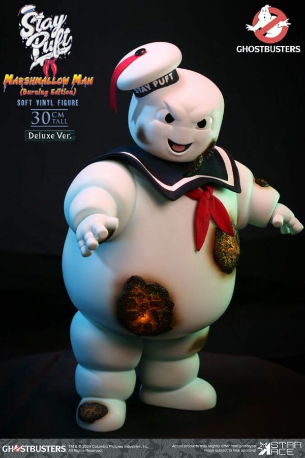 S.O.S FANTÔMES – Statuette Ghostbusters Soft Vinyl Bibendum Chamallow Burning Edition Deluxe 30 cm – Image 10