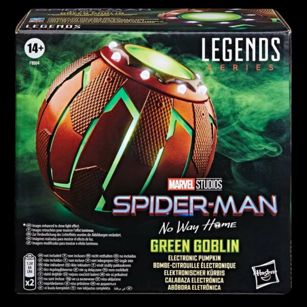 Marvel Legends – Réplique 1/1 Pumpkin Bomb Bouffon Vert Spider-Man: No Way Home – Image 4