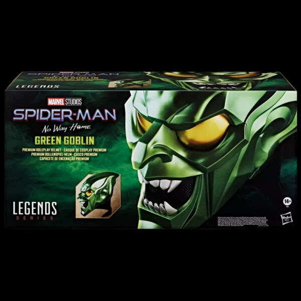 Marvel Legends – Réplique 1/1 Casque Bouffon Vert Spider-Man: No Way Home – Image 5