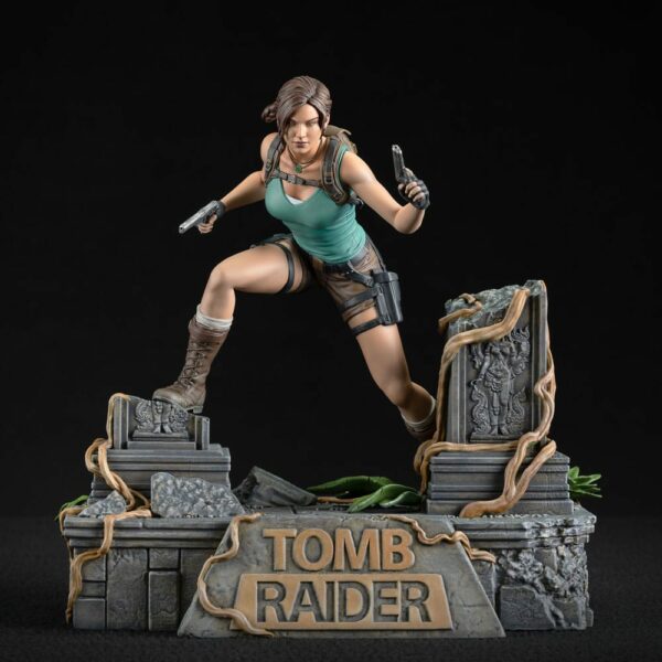 TOMB RAIDER – Statuette Lara Croft 24 cm – Image 16
