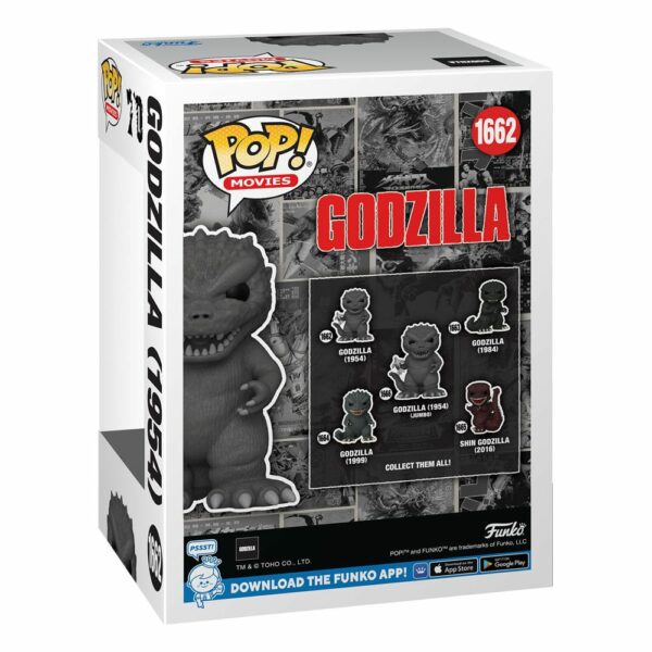 Godzilla 1954 (70ème Anniversaire) – Figurine Funko POP! n°1662 – Image 2