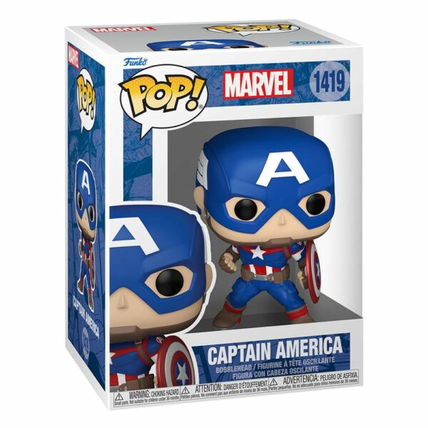 Captain America Marvel New Classics – Figurine Funko POP! n°1419 – Image 2