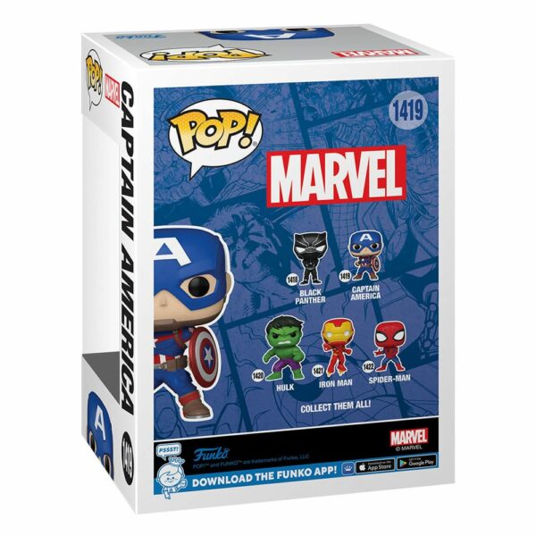 Captain America Marvel New Classics – Figurine Funko POP! n°1419 – Image 3