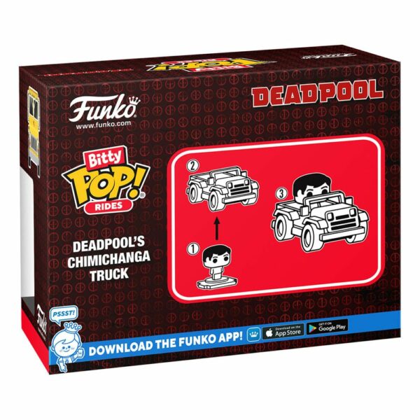 Deadpool avec Camion de Chimichangas – Figurine Marvel POP! Rides n°10 – Image 2