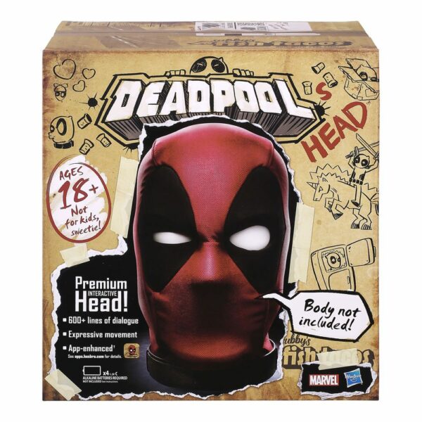 Marvel Legends – Tête Deadpool Interactive (Version Anglaise) – Image 2